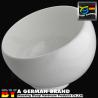 Buy cheap 5 Star Hotel Supply LD Bone China 4" White Porcelain Oblique Open Bowl for Sauce and Cream from wholesalers
