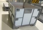 Warehouse Logistics Metal Pallet Cage With Wheels For Convenient Transportation