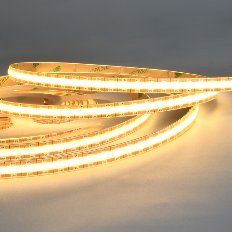 5m 528LEDS/M Small Cut COB LED Strip Light Flexible Dot Free LED Tape Light