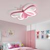Buy cheap Butterfly Chandelier kids nordic children's room bedroom decor led lamp lights(WH-MA-175) from wholesalers