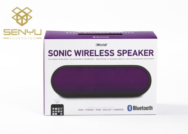 Buy cheap Water Resistant Hands Free Bluetooth Speaker Packaging Box from wholesalers