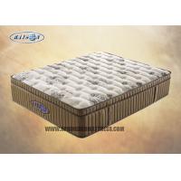 Buy cheap Home 14 Inch Firm Natural Latex Mattress , Box Coil Gel Memory Foam Mattress product