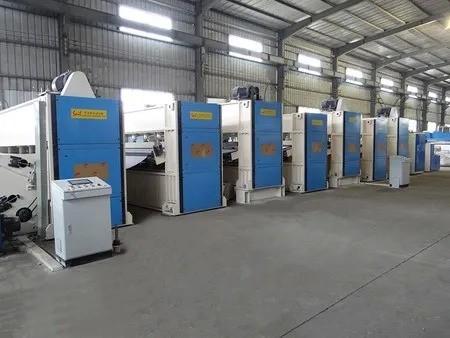 Synthetic Leather Substrate Needle Punching Production Line Micro Fiber PP 200kg