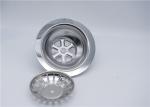 Metal Kitchen Sink Strainer Stopper , Kitchen Sink Drain Plug Anti - Oil