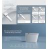 Buy cheap wholesale oem Public Intelligent Toilet Smart Bidet European Style Wall Hung Round from wholesalers