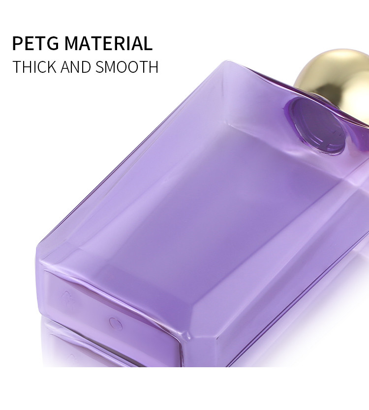 Recycable Small Screw Top Bottles Engraving Screw Top Plastic Containers