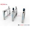 Buy cheap Rfid Automatic Acrylic Arm Swing Barrier Gate Turnstile 550-1100mm Passage Width from wholesalers
