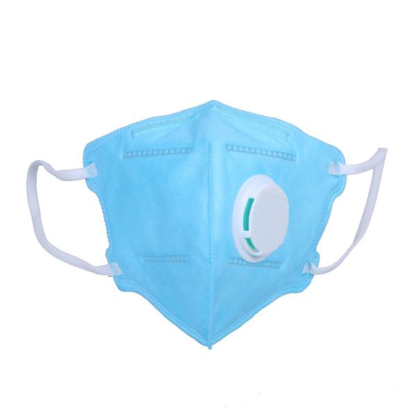 Buy cheap Personal Care Foldable Ffp2 Mask Blue Color For Milling Work / Construction from wholesalers