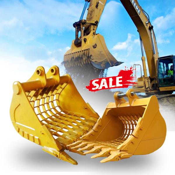 Buy cheap Non Rotating Zx50 Sieve Bucket For 5 Tonne Excavator 0.6 Cbm Capacity from wholesalers