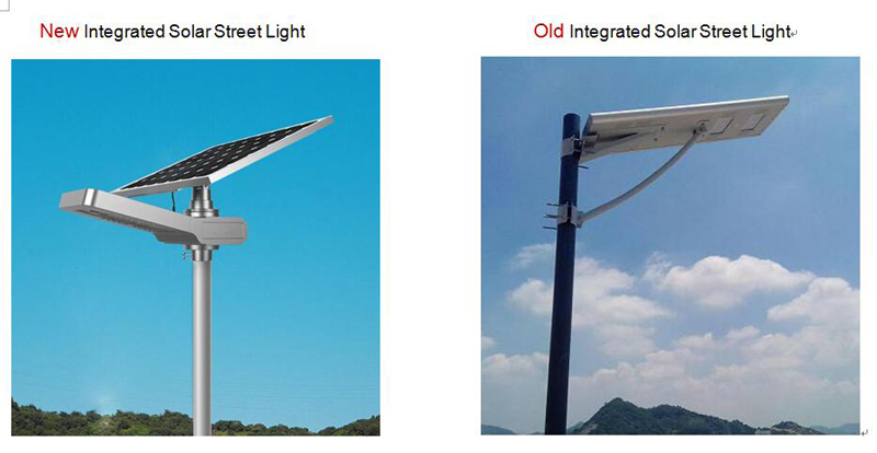 Intelligent Integrated Solar LED Garden Street Light with Motion Sensor