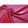 Buy cheap Red Color Polyurethane Faux Leather , Thickness 0.4mm Pu Artificial Leather from wholesalers