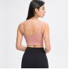 Buy cheap High Support U Back High Quality Sports Bra Vest Padded Wireless Bras Excercise Gym Wear from wholesalers