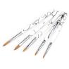 Buy cheap Marble Handle Nail Painting Brush Aluminium Ferrule Kolinsky Hair 3D Nail Brush from wholesalers