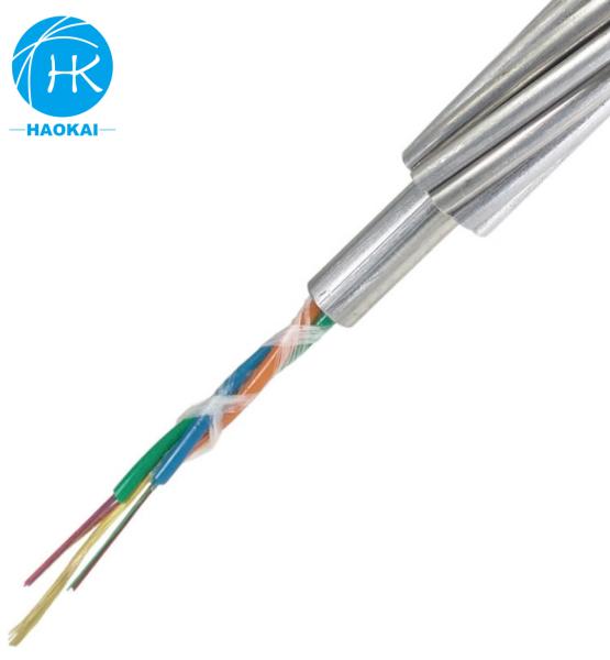 Buy cheap PBT OPGW Fiber Cable For Overhead Pipe Through 24core 48core 144core from wholesalers