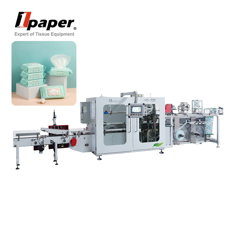 Air Supply Facial Single Wet Tissue Packing Machine for Quick Packaging
