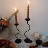 Buy cheap Decorative Candle Holders Metal Candlestick Holder Vintage Hysteria Wrought Iron Holders from wholesalers