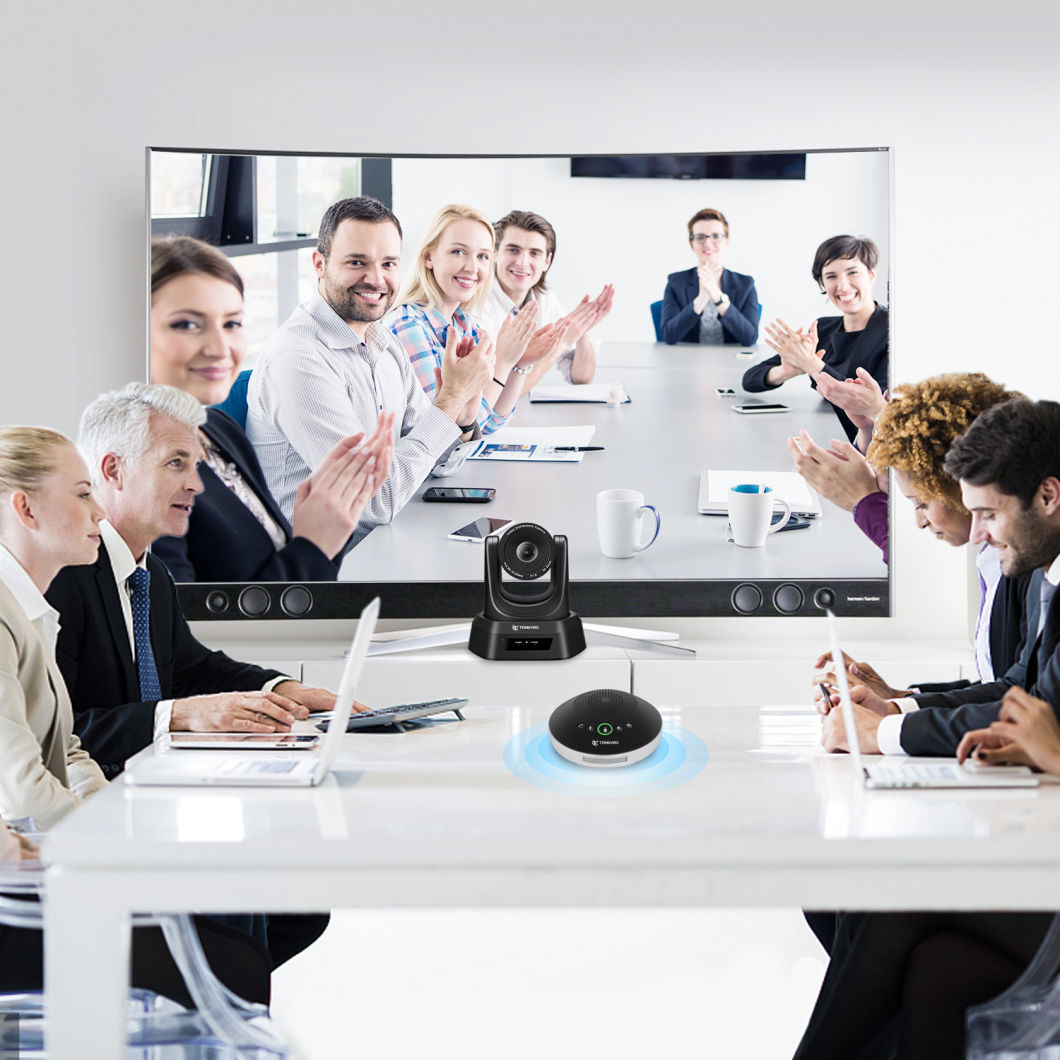 USB PTZ Conference Camera with 10X Zoom for Skype Video Conferencing