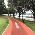 Best Price Nontoxic Rubber Jogging Track Rubber Granules with Thick Rubber