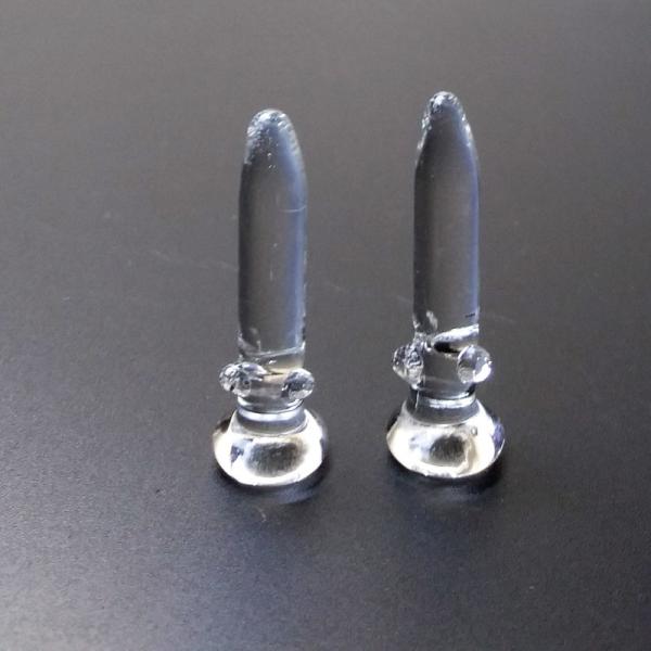 Buy cheap All Clear Glass Bongs Parts Glass Nail Male Jonit Dabbers Oil Rig Straight Type from wholesalers