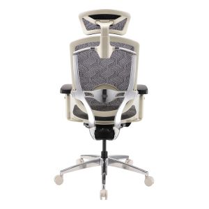 Buy cheap Grey Frame Ergonomic Office Chair Revolving Seating Back Frame from wholesalers