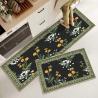 Buy cheap Plant Flower Printing Kitchen Floor Mats Non Slip 40*60mm Rectangle from wholesalers