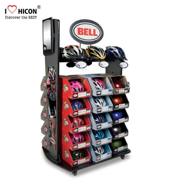 Buy cheap Merchandising Movable Football Firefighter Helmet Display Stand from wholesalers