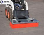 Customized Size Push Broom Sweeper Brush For Forklift Snow Cleaning Brushes For