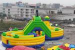 Outdoor Inflatable Amusement Park / Children Playground Equipment For Kids