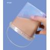 Buy cheap Printing Round 1 Liter Transparent Plastic Bucket for Chocolate Cookies Food Package from wholesalers