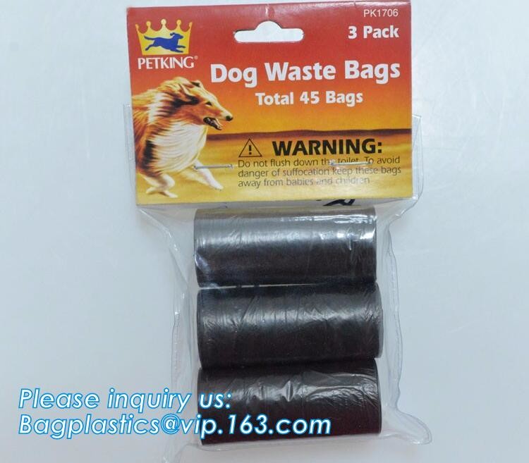 Biodegradable Compostable Scented High Quality HDPE Plastic Baby Nappy Sacks Baby Diaper Bags with Tie Handles, bagease