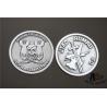 Buy cheap Custom Made Souvenir Coins , Skull Relief Coins Antique Sliver Plated No Colors from wholesalers