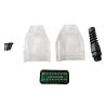 Buy cheap Transparent Car OBD Scanner Adapter Practical Flat Angle Male from wholesalers