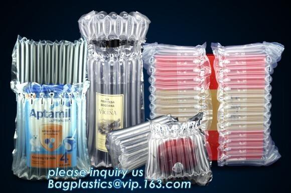 Buy cheap fragile protective air column bag rolls, Air Pillow Bags Wrapping, Inflatable Air Cushioning Film, air cushion bubble fi from wholesalers
