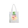 Buy cheap Durable Thick Organic Cotton Canvas Bags , Logo Printed White Cotton Tote Bag from wholesalers
