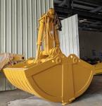 6.8cbm Excavator Clamshell Bucket Shell Shaped For Caterpillar JCB Komatsu