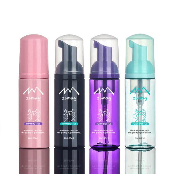 Buy cheap 60ml Cosmetic Foam Bottle Facial Cleanser Foam Pump Dispenser Bottle from wholesalers