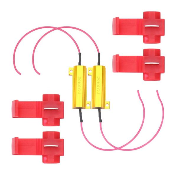 Buy cheap 12V 6 Ohm 50w Led Load Resistors ROHS Certificated For Fix LED Bulb from wholesalers