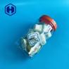 Buy cheap Clear Airtight Peanut Butter Snack Round Plastic Jars With Lids 38oz 1120ml 1000g from wholesalers