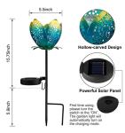 1.2V 70mA IP65 LED Solar Garden Stake Lights