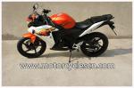 Red White Air-cooled Honda CBR150 Two Wheel Drag Racing Motorcycles For Men