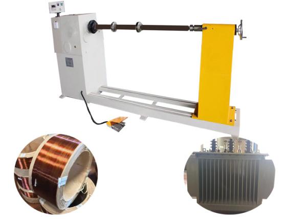 Buy cheap Conductor Wire HV Oil Type Transformer Winder Machine Simple Semi Automatic from wholesalers