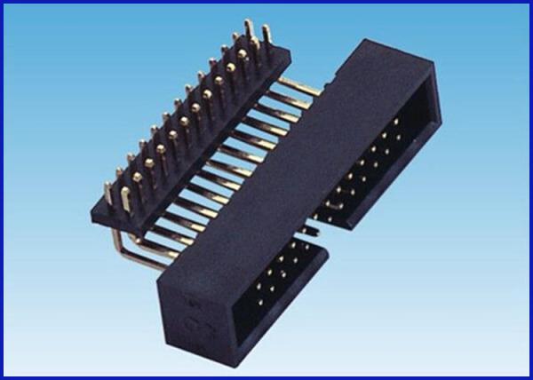 Buy cheap BOX Header pitch 2.54MM bent type from wholesalers