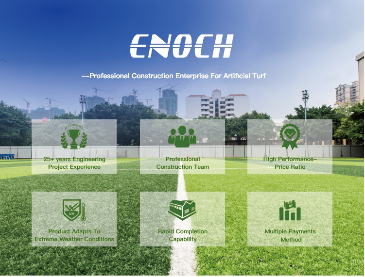 Shock Absorbing Durable Professional Grade Artificial Grass for Soccer Stadiums