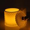 Buy cheap 4Oz 120Ml Shinny Black Glass Candle Jars For Home Use from wholesalers