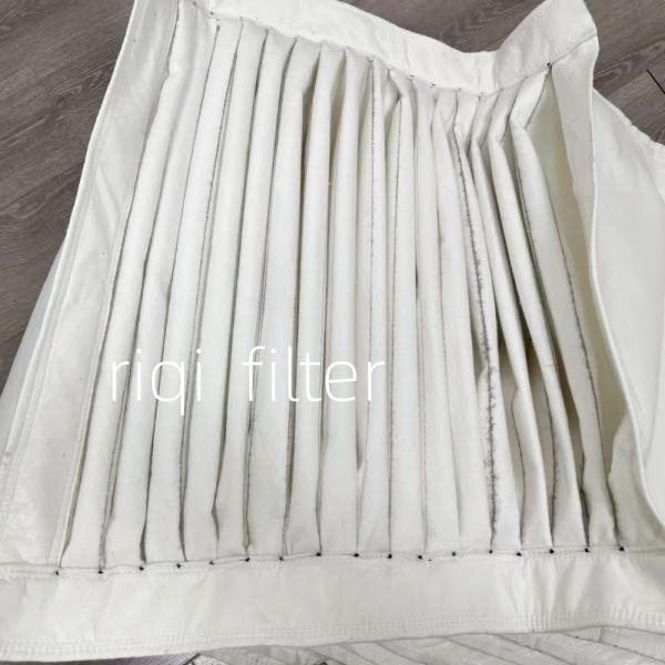 Buy cheap Synthetic Frameless Pocket Filter Dust Collector Bags 1.5mm To 2.2 Mm from wholesalers