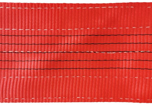 Buy cheap Red Color Flat Polyester Woven Webbing Sling / Polyester Sling Belt TSWB05-7 from wholesalers