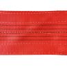 Buy cheap Red Color Flat Polyester Woven Webbing Sling / Polyester Sling Belt TSWB05-7 from wholesalers