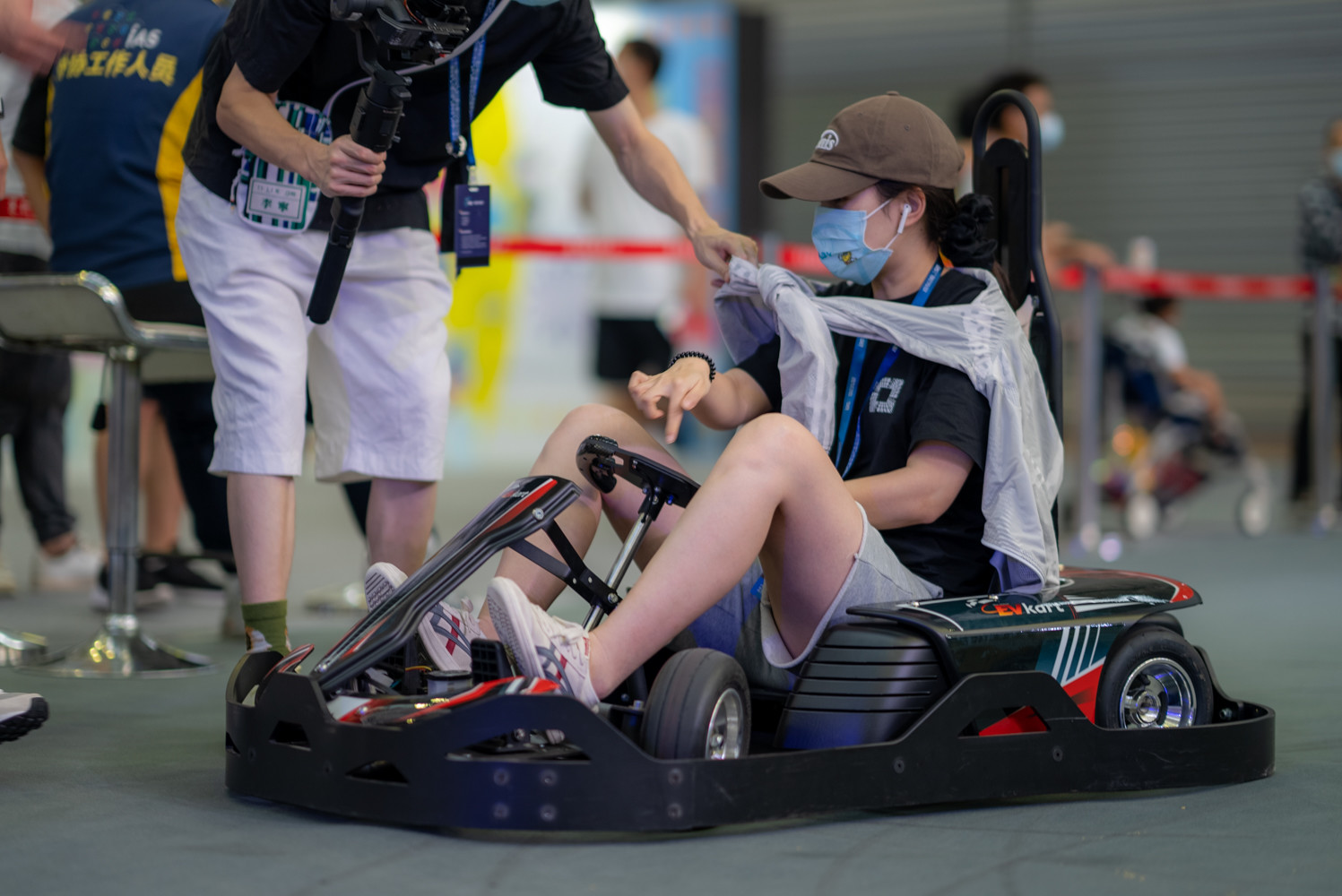 EVKART Childs Electric Racing Go Kart 32km/h With APP Control