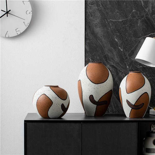 Buy cheap TENGZHENDA wholesale luxury modern flower vase art desktop ornament home decor ceramic vases from wholesalers