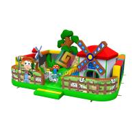 Buy cheap Farm Theme Inflatable Play Park / Outdoor Inflatable Playground product